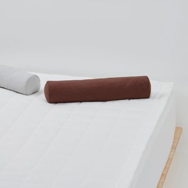 고밀도 순면 원통 편백베개_42x10cm_브라운 J60N901040171