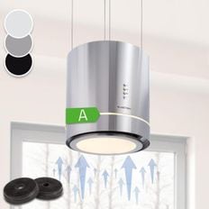 독일 클라슈타인 후드 Klarstein Island Hood FreeHanging Chandelier Cooker with Filter Recir