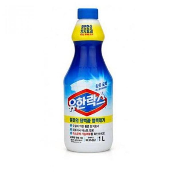 표백제 흰옷 얼룩제거 황변방지 표백용 살균 표백 1L X ( 2매입 ) - SSG.COM