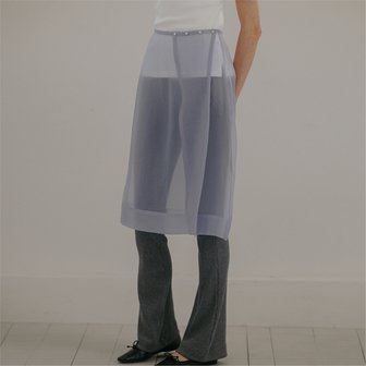 blank03 [블랭크03] see-through wrap skirt (2colors)