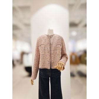 아이잗컬렉션 [파주점] [더아이잗컬렉션]글리터 믹스 클래식  트위드 자켓 CR4A0JK221