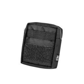 우탄크래프트 파우치 Armor 04 Zipper Pouch M, Canvas, Black