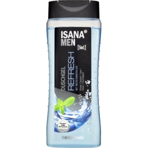 로스만 ISANA 이사나 맨 5in1 리프레쉬 샤워젤 300ml