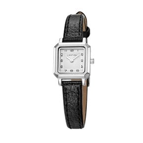 AMICO 스퀘어 가죽 시계 (JWM1LE5BS501WHBK0)