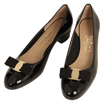  FERRAGAMO펌프스 VARA 0574572 NERO / 바라 구두