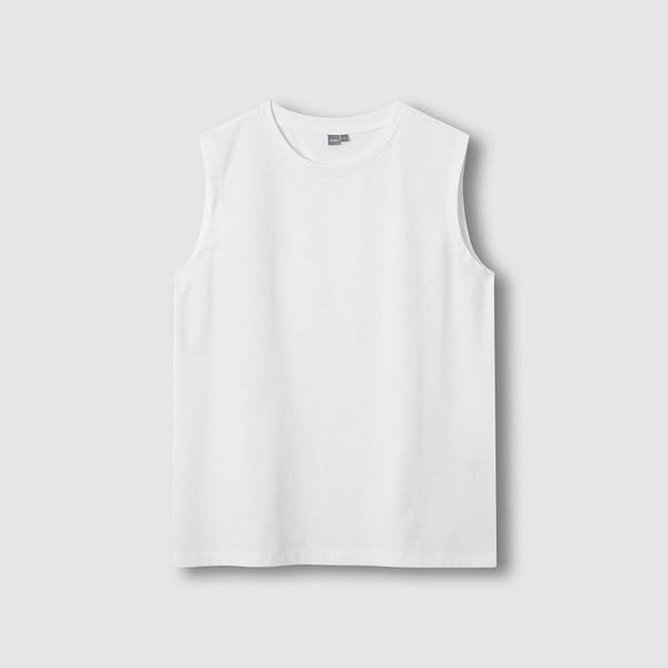 여 JAJU AIR 코튼 민소매 티셔츠 J116201085001