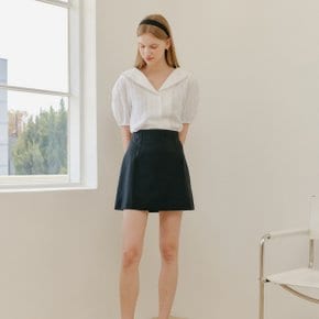 LINE BASIC SKIRT_BLACK