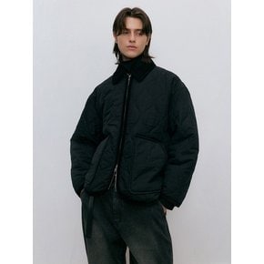 Quilted jacket (black)