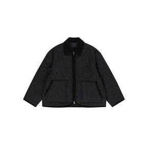 Quilted jacket (black)