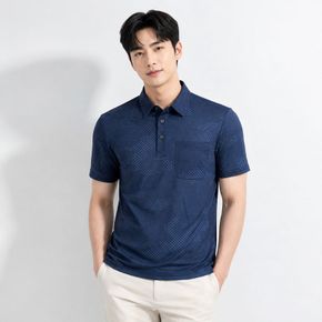 이지바이 쿨링웨이브 여름 남성 기능성 냉감 카라 반팔 티셔츠(M5ST36)..