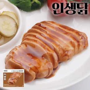 인생닭 소스담은 닭가슴살 슬라이스 데리야끼맛 130g 10팩