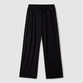 Lightweight Viscose Wide Pants  WHTME2592F