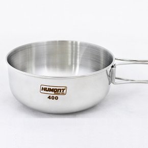 캠핑식기 등산용 스테인레스 다용도 볼컵 400ml