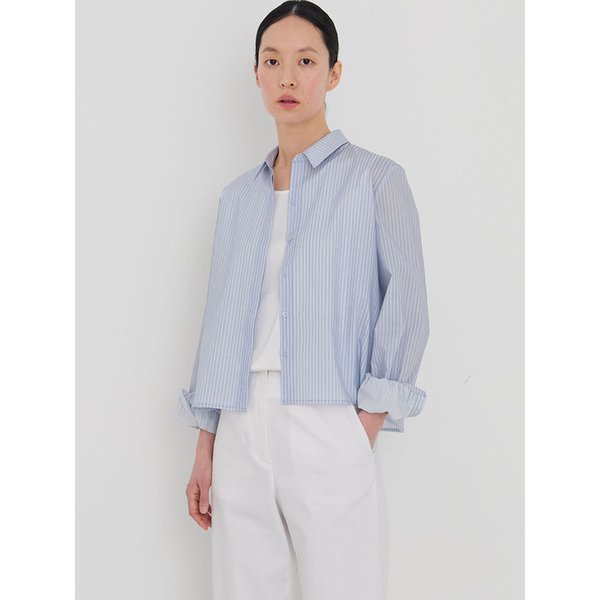 Light cotton stripe shirt