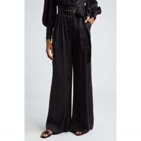 4612900 Zimmermann Belted Silk Wide Leg Pants