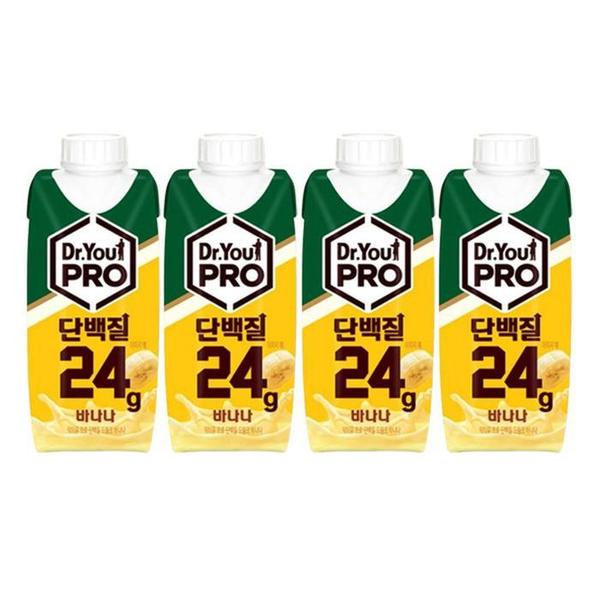 무료배송 오리온 닥터유프로 단백질드링크 바나나맛 250ml 4개 (S37465091)