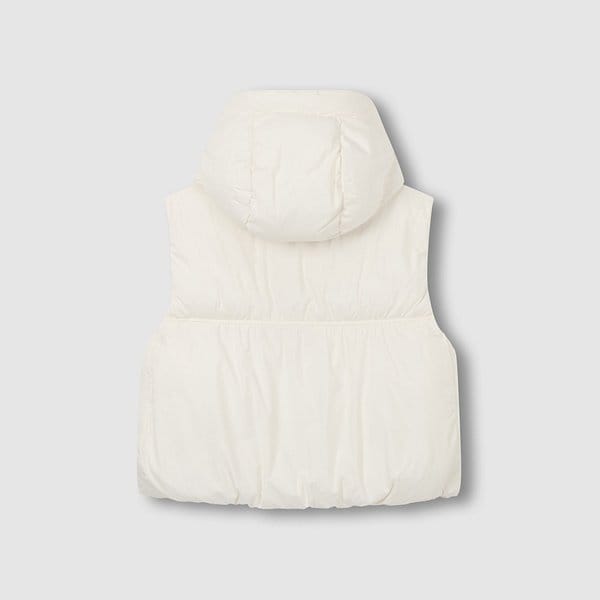 여 루즈핏 미디엄 다운필 후드 베스트 J106101010006