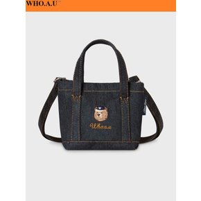 W.A.U Steve Denim Mini Tote Bag(INDIGO)-WHBGG2323A