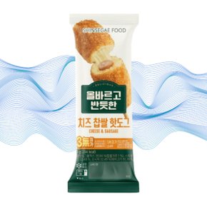 올바르고 반듯한 치즈찹쌀핫도그 세트 80gX25봉