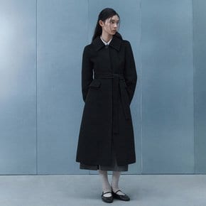 [26 F/W] 캐시미어 블렌드 벨티드 핸드메이드 코트 ITQBZHL840