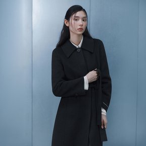 [26 F/W] 캐시미어 블렌드 벨티드 핸드메이드 코트 ITQBZHL840