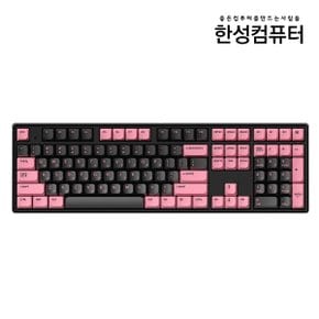 한성 GK898B PRO 유무선 무접점 (BLACK PINK, 45g)