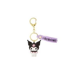 산리오 쿠로미 입체 키 홀더 Sanrio Kuromi Three-Dimensional Key Holder