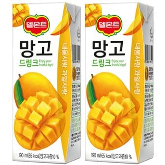  [델몬트]드링크팩 망고 190ml x 64팩 주스