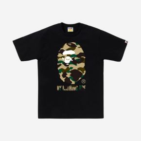 베이프 퍼스트 카모 바이 베이싱 에이프 티셔츠 블랙 옐로우 BAPE 1st Camo By Bathing Ape T-Sh