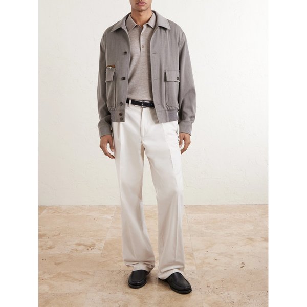 마니푸르 캐시미어 실크 블렌드 폴로 셔츠 46376663162994002