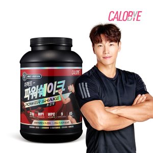 칼로바이 모바일전용  퍼펙트 파워쉐이크 2000g 유청단백질 헬스보충제 프로틴 파우더 초코맛 1개