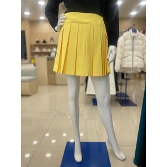 르꼬끄골프 [여주점] 여성 솔리드 오비밴드 플리츠 스커트 GQ122LSK14
