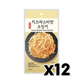 썬푸드 치즈파스타맛 오징어 안주간식 30g x 12개