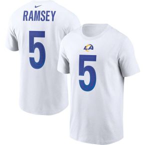 [해외] 716449 나이키 NFL 남성 티셔츠 Jalen Ramsey Los Angeles Rams Nike Player Name  Numbe