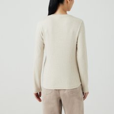 여 헤어리 립 긴팔 티셔츠(BEIGE / MELANGE GREY / BLACK)