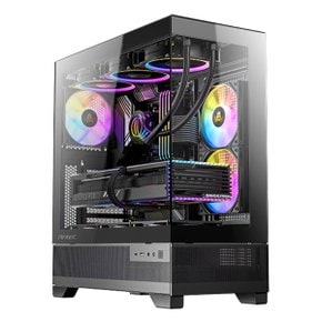 안텍 CX700 RGB ELITE 미들타워 케이스 블랙