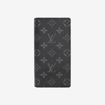 LOUIS VUITTON [국내/당일] 루이비통 브라짜 장지갑 모노그램 이클립스 M61697