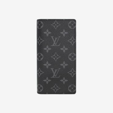 LOUIS VUITTON [국내/당일] 루이비통 브라짜 장지갑 모노그램 이클립스 M61697