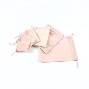 미니 벨벳 파우치 벨벳주머니 스트링 복조리 더스트백 복주머니 보자기 악세사리 10x12 이너백
