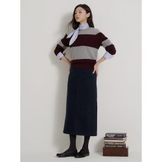보더 스트라이프 니트  그레이 BF6951C083