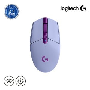 Logitech 로지텍코리아 로지텍G G304  Lightspeed 무선 게이밍 마우스 라일락