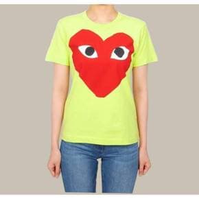 COMME DES GARCONS 하트 여성 반팔티셔츠 AZ T273 051 2 270668 1502291 AZT2730512