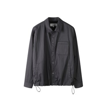 커스텀멜로우 새드스마일 립스탑 셔켓 CQUAM24241BKX