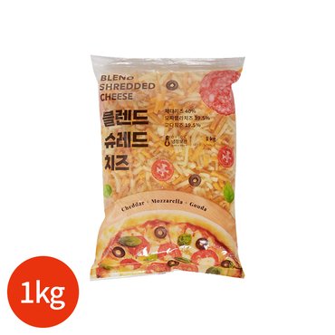  블렌드 슈레드 치즈 1kg