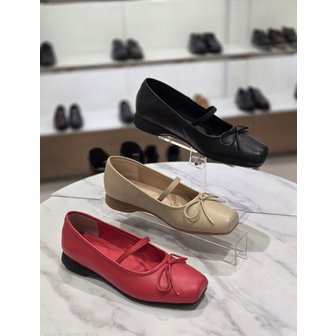 소다 [시흥점] 여성 리본 스트랩 플랫슈즈 (FLF507)