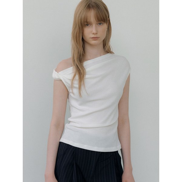 unbalance twist T-shirt orc 6010