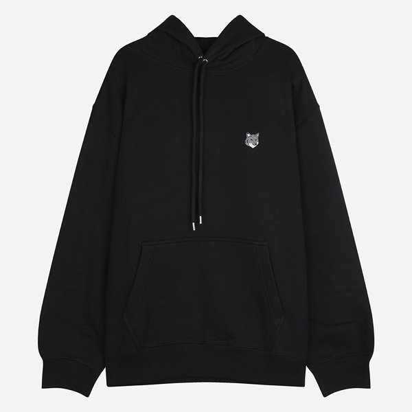 [시흥점] 5F PM00703KM0341 P199 그레이 폭스 헤드 컴포트 후드 블랙