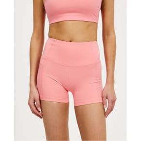 5022526 2XU Form Soft Touch Hi-Rise Compression 4 Inch Shorts - Pink Glow