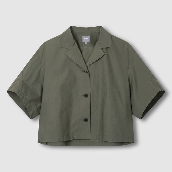 여 루즈핏 반팔 자켓 J106201025048