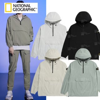 내셔널지오그래픽 [시흥점] N232UFT140 남여공용 아델리 경량 우븐 스트레치 긴팔 아노락JP